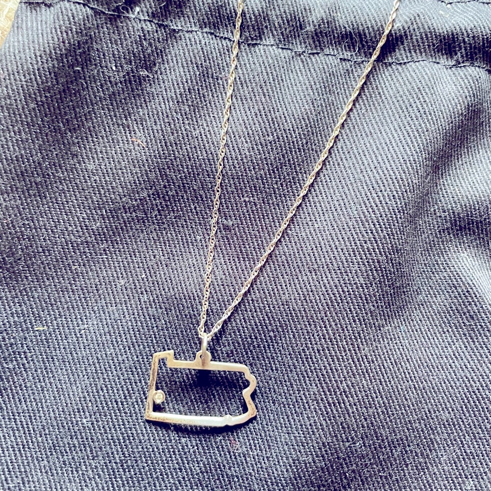 Maya Brenner State Necklace- Pennsylvania